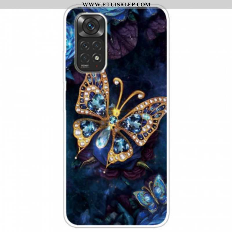 Etui do Xiaomi Redmi Note 11 Pro / 11 Pro 5G Złoty Motyl